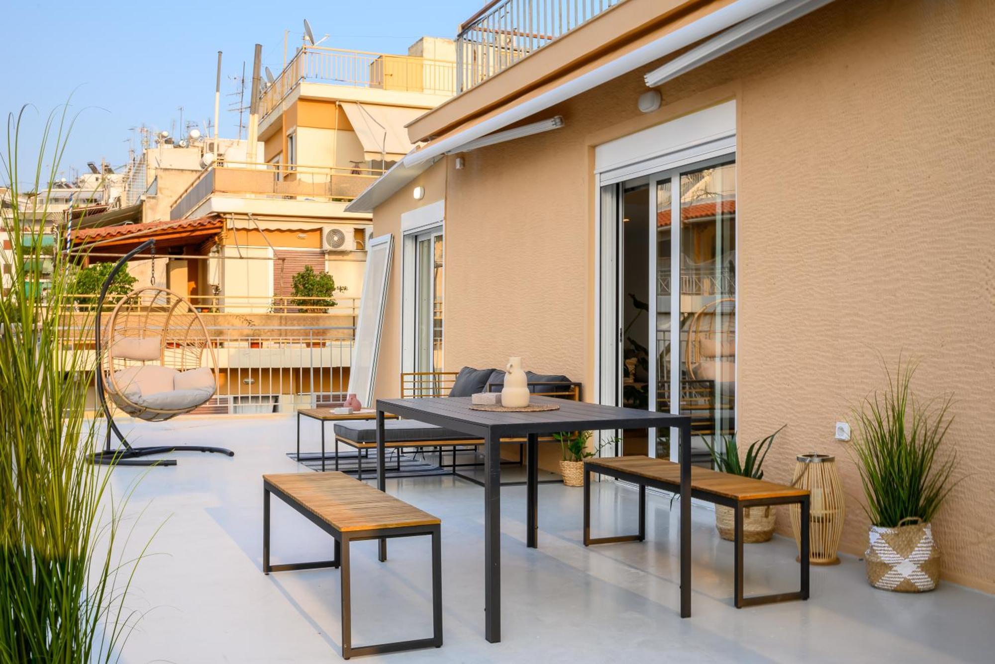 The H Experience - Urban 2Bd Rooftop Athens Center Exterior foto